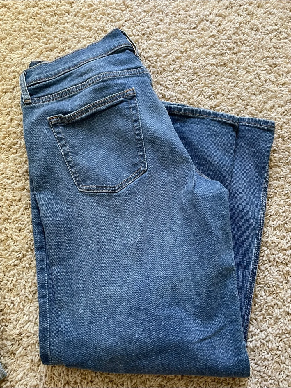 Old Navy Men’s Blue Straight-Leg Jeans
